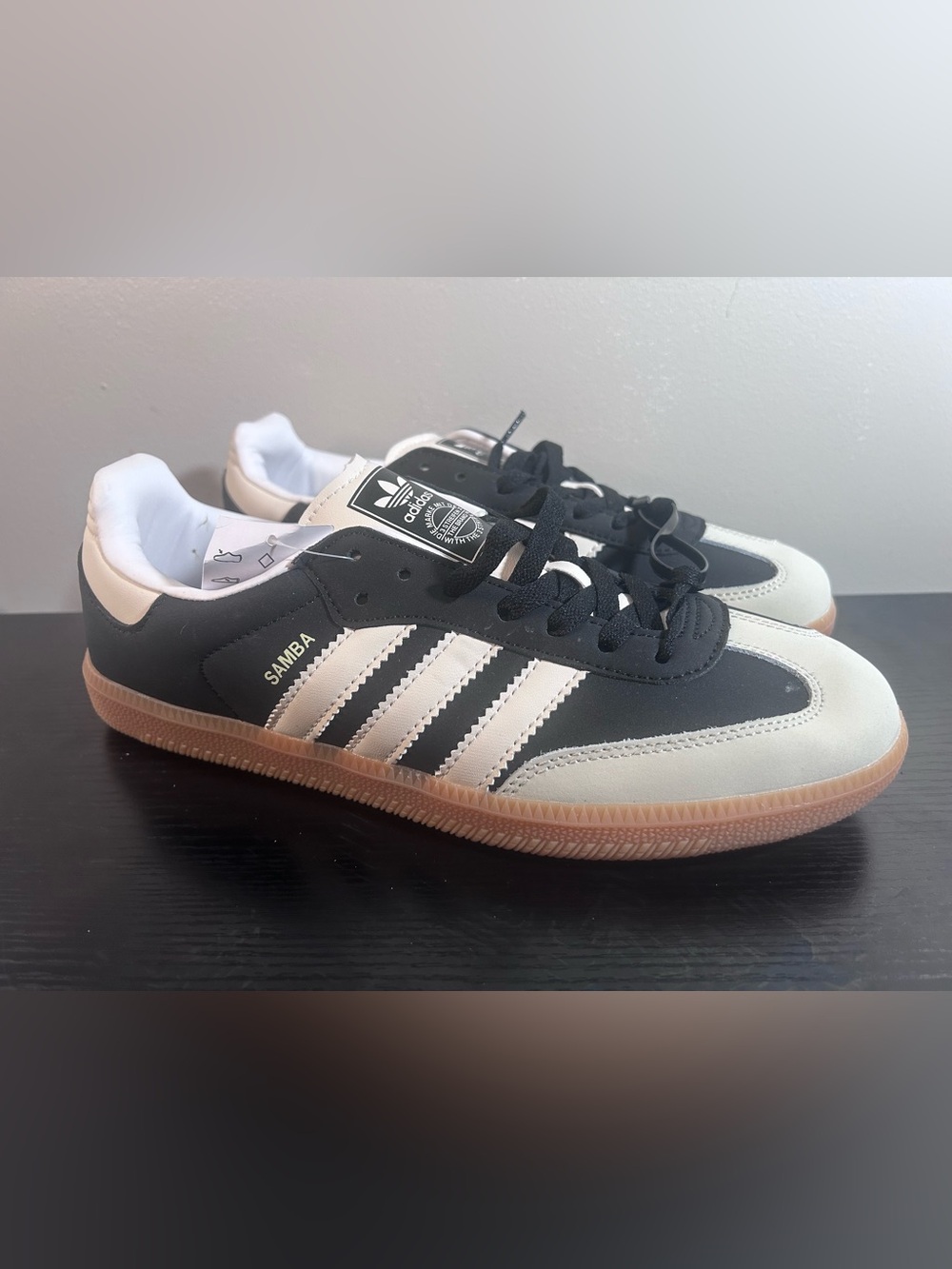 adidas Black and White Classic Samba Sneakers